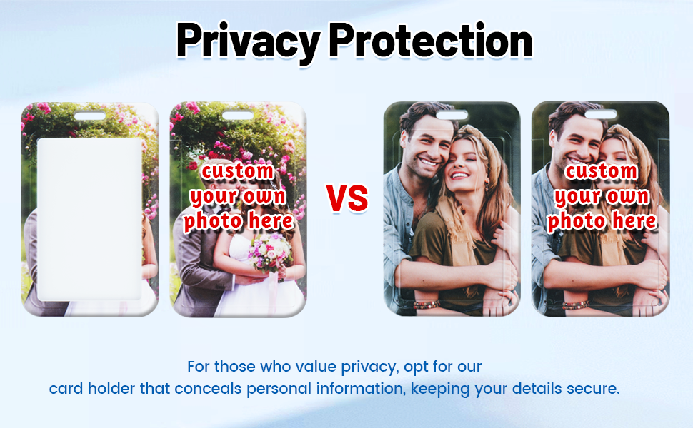 Custom Decorate Retractable Badge Holders Personalized