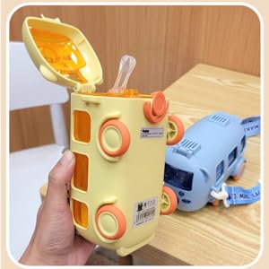 Sipper Bottle with Straw