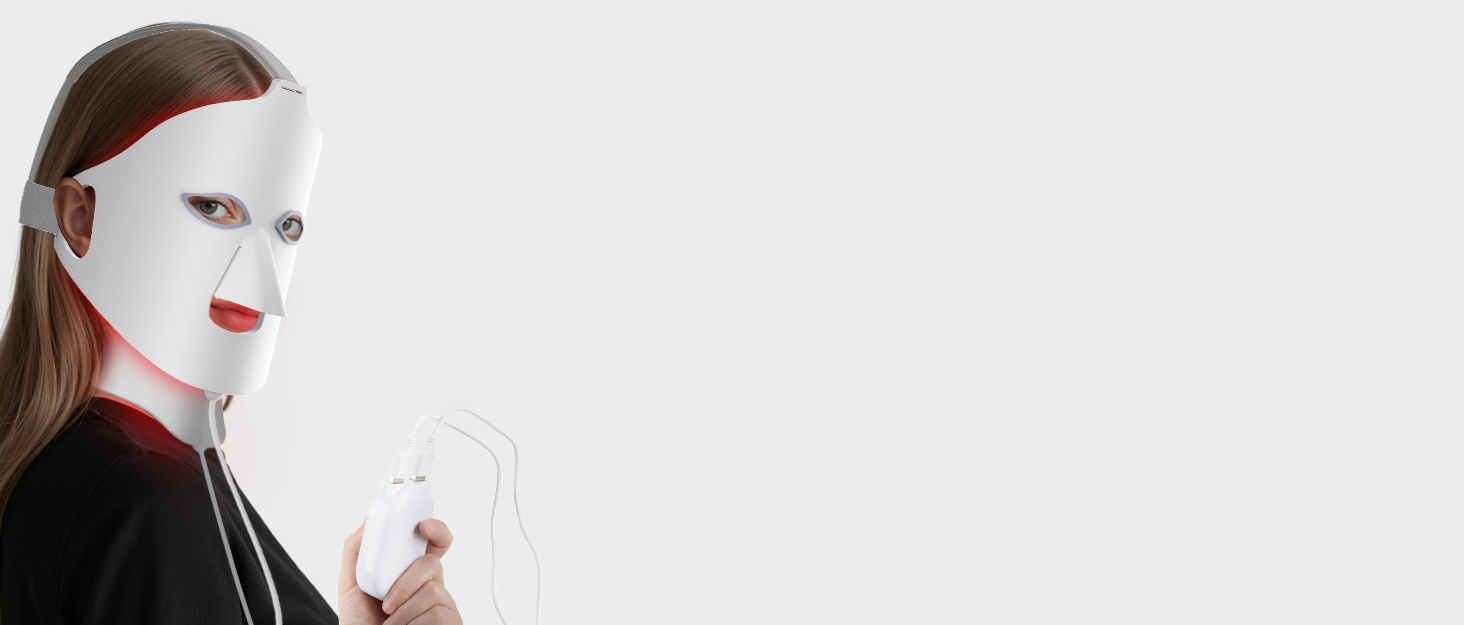 led mask light therapy
