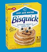 Betty Crocker Bisquick Buttermilk Just Add Water Pancake and Waffle Mix, 28 oz