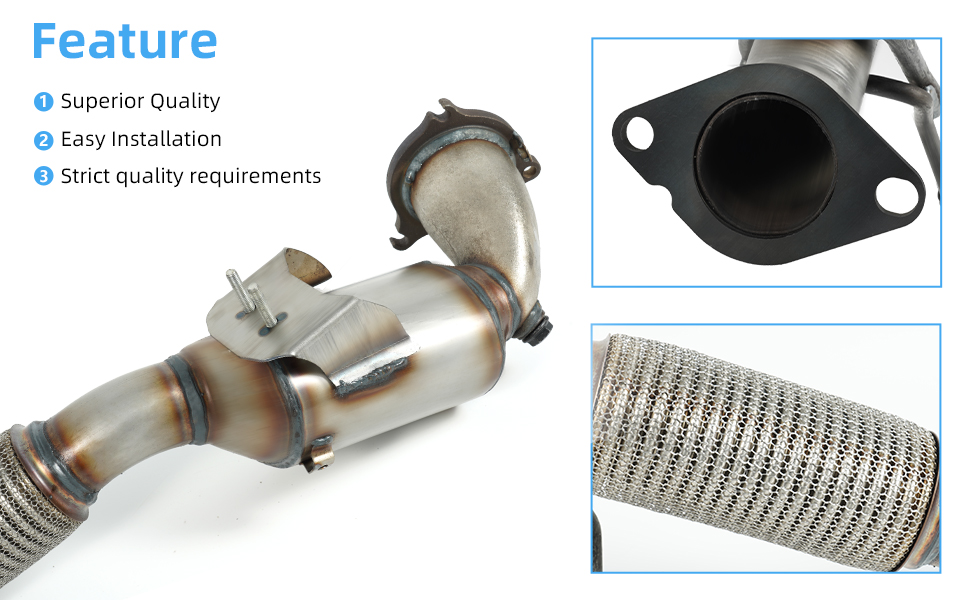 Aumzong CV6Z5E212F Catalytic Converter Compatible with Ford