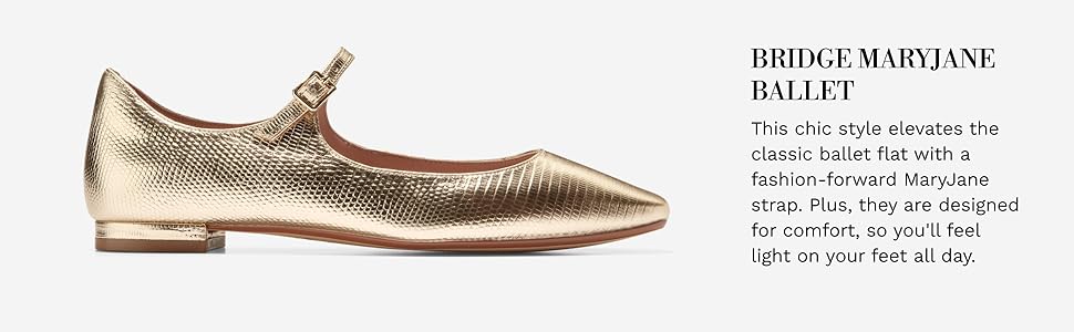 Amazon.com | Cole Haan Women's Bridge Maryjn Ballet Flat