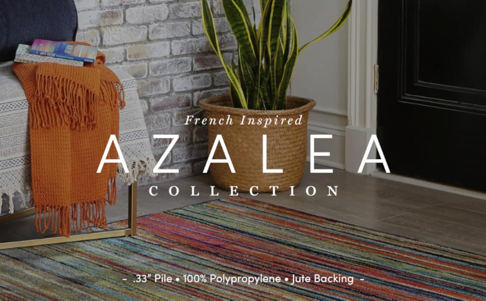 Unique Loom Azalea Collection Area Rug Kehr (Square 7' 10