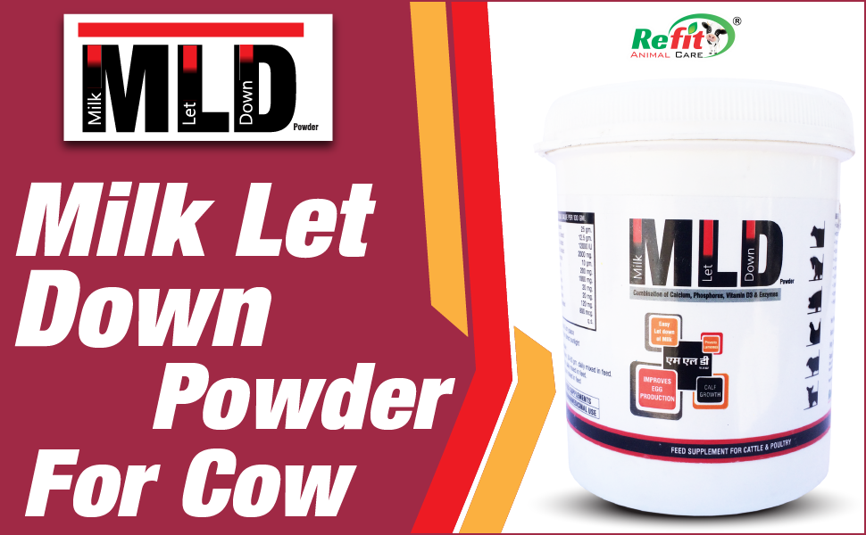 REFIT ANIMAL CARE Cow Milk Booster & Milk Let Down Supplement for