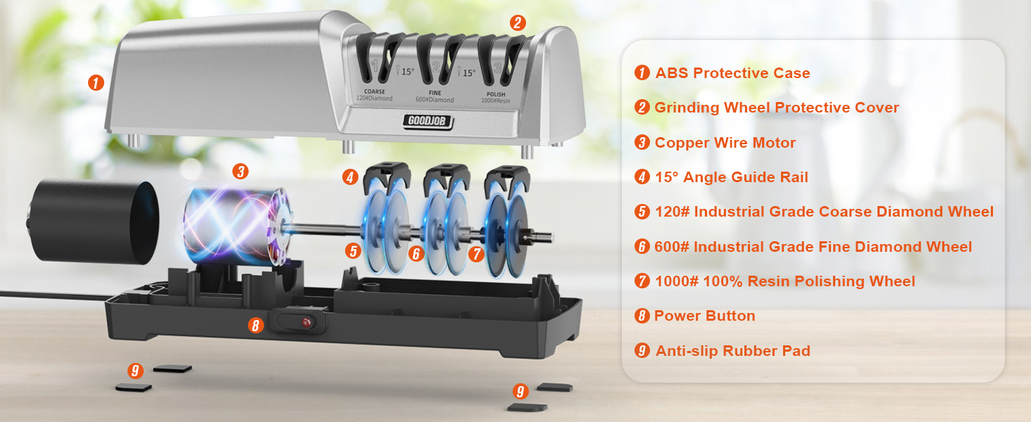 electric knife sharpening electric knife sharpeners for kitchen knives