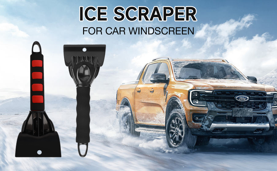 ZINUU Ice Scraper for Car Windscreen Windshield Ice Scraper Anti