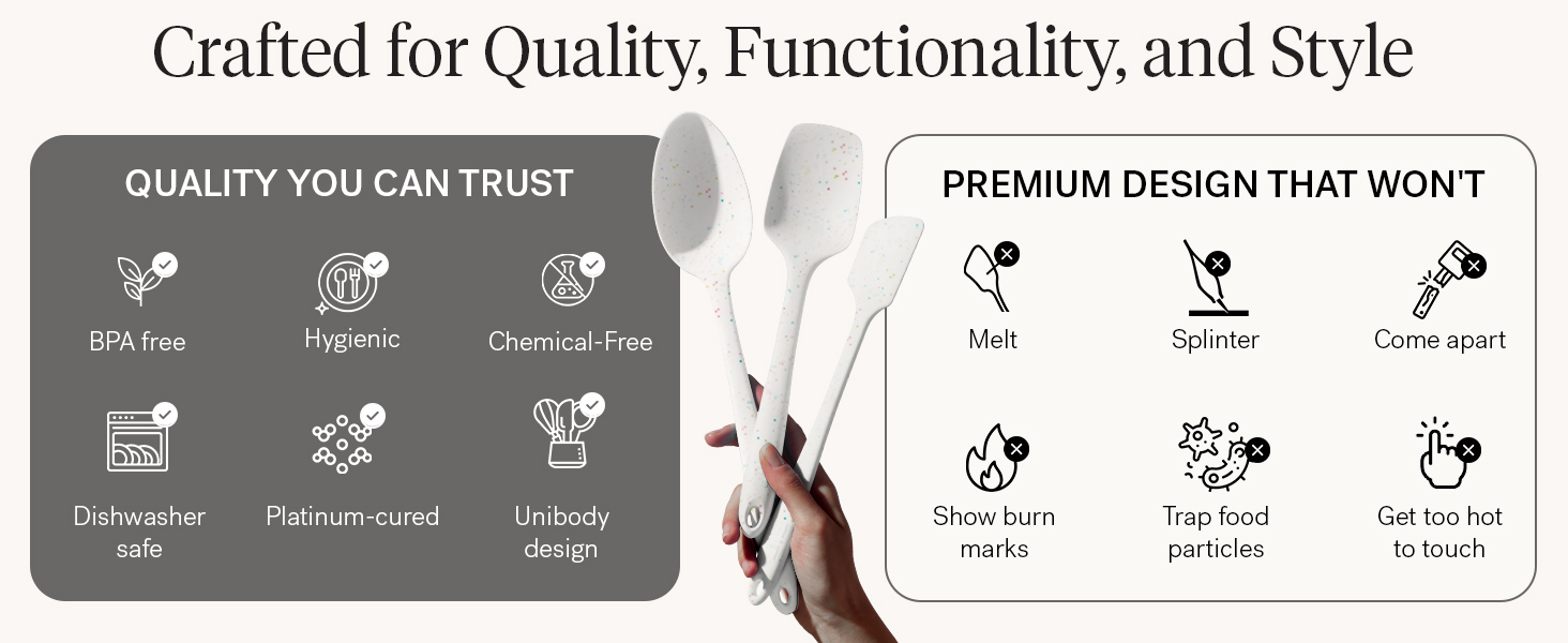 silicone utensils for cooking spatula set baking essentials for home bakery utensils and supplies