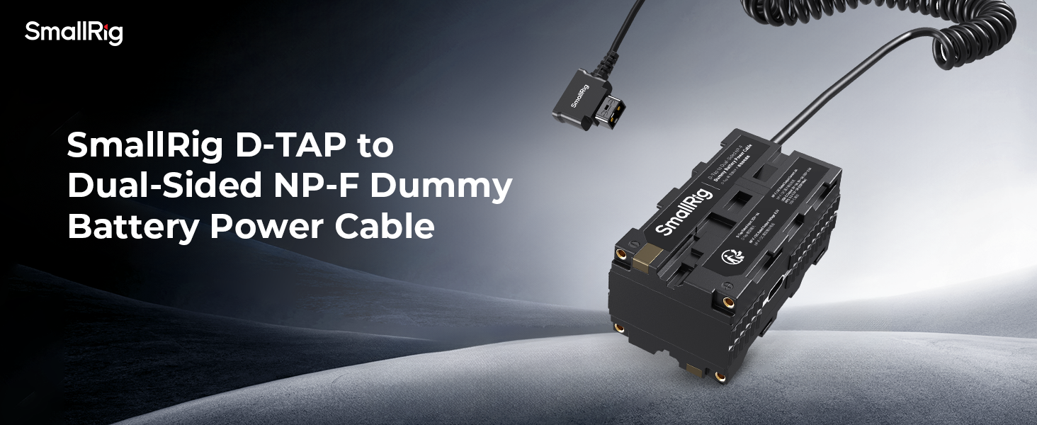 Batería Dummy D-tap a NP-F - SmallRig 4884 11 npf dummy battery