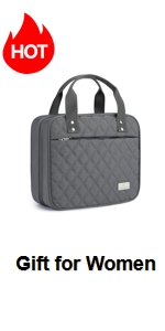 grey toiletry bag