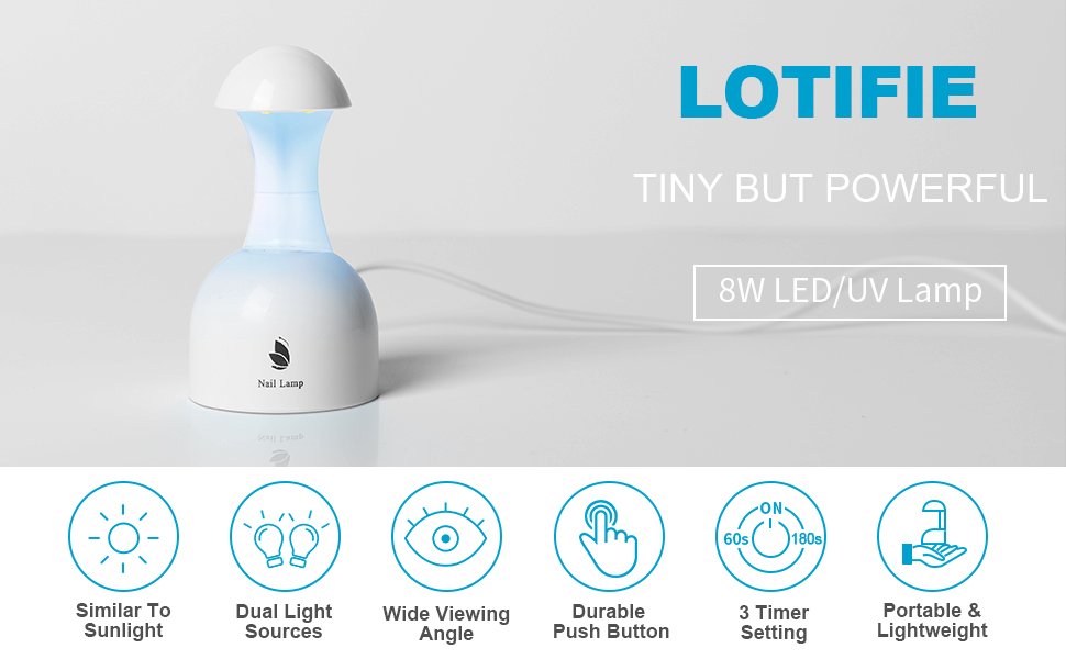 MINI UV LED NAIL LAMP