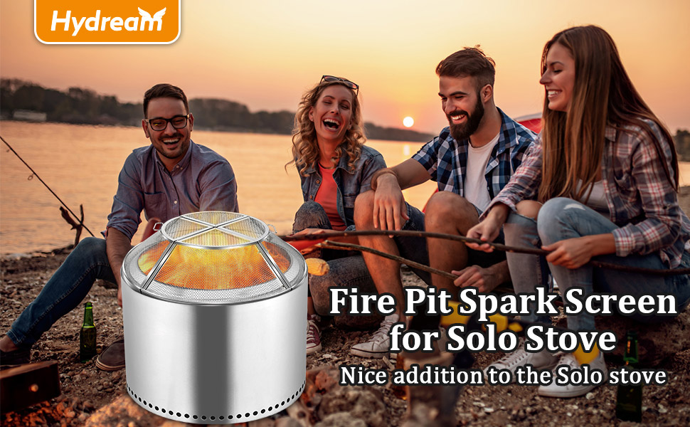 Fire Pit Shield for Solo Stove Ranger 15 Inch,Stainless