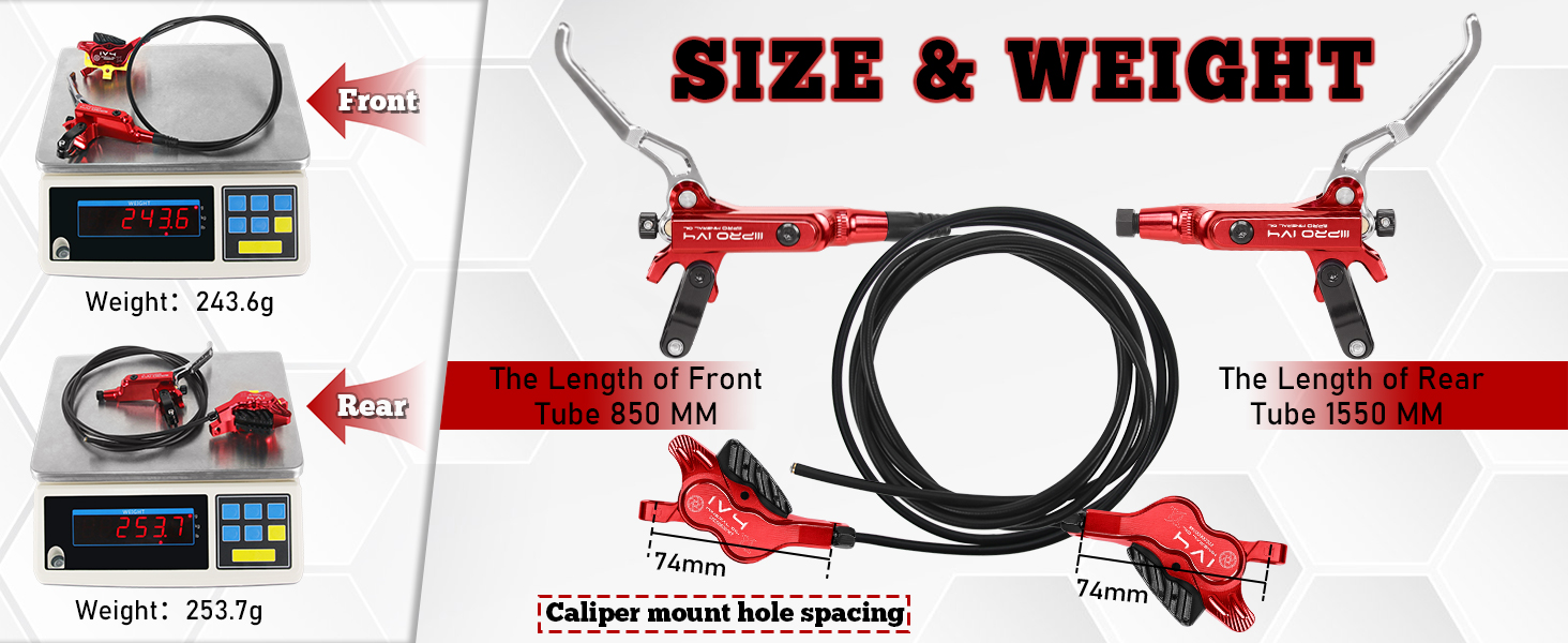 IIRPO IV4  size and weight specification