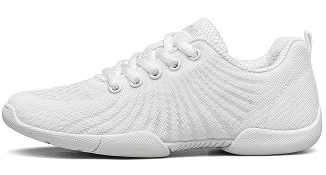 white cheer sneakers kids