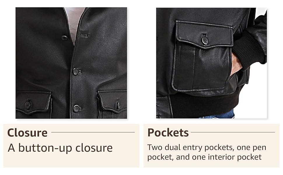 【年内限定値下】OAF POCKET DETAIL LEATHER BOMBER 年内限定値下】OAF POCKET DETAIL LEATHER BOMBER