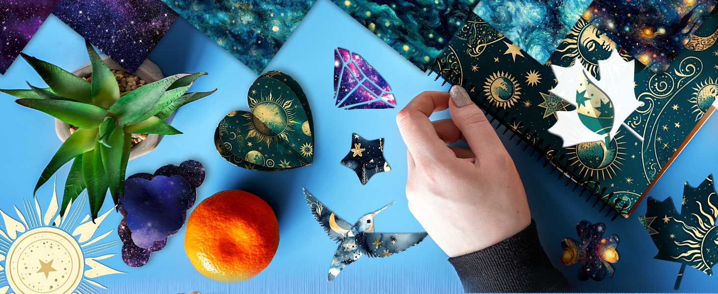 Galaxy Pattern Paper Pack