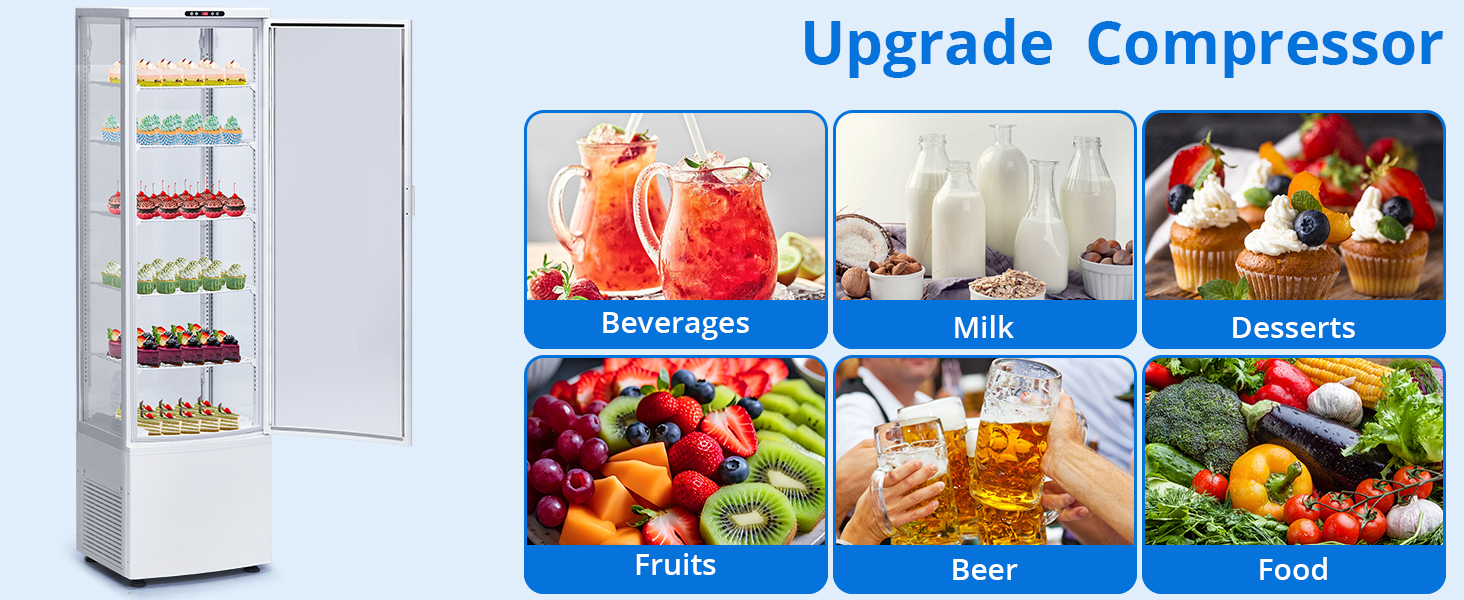 GARVEE Commercial Display Refrigerator - In Use