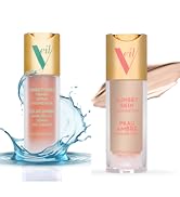Primer and foundation bundle long lasting makeup lightweight vegan makeup