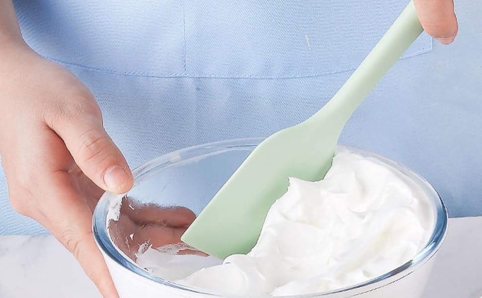 baking and scraping