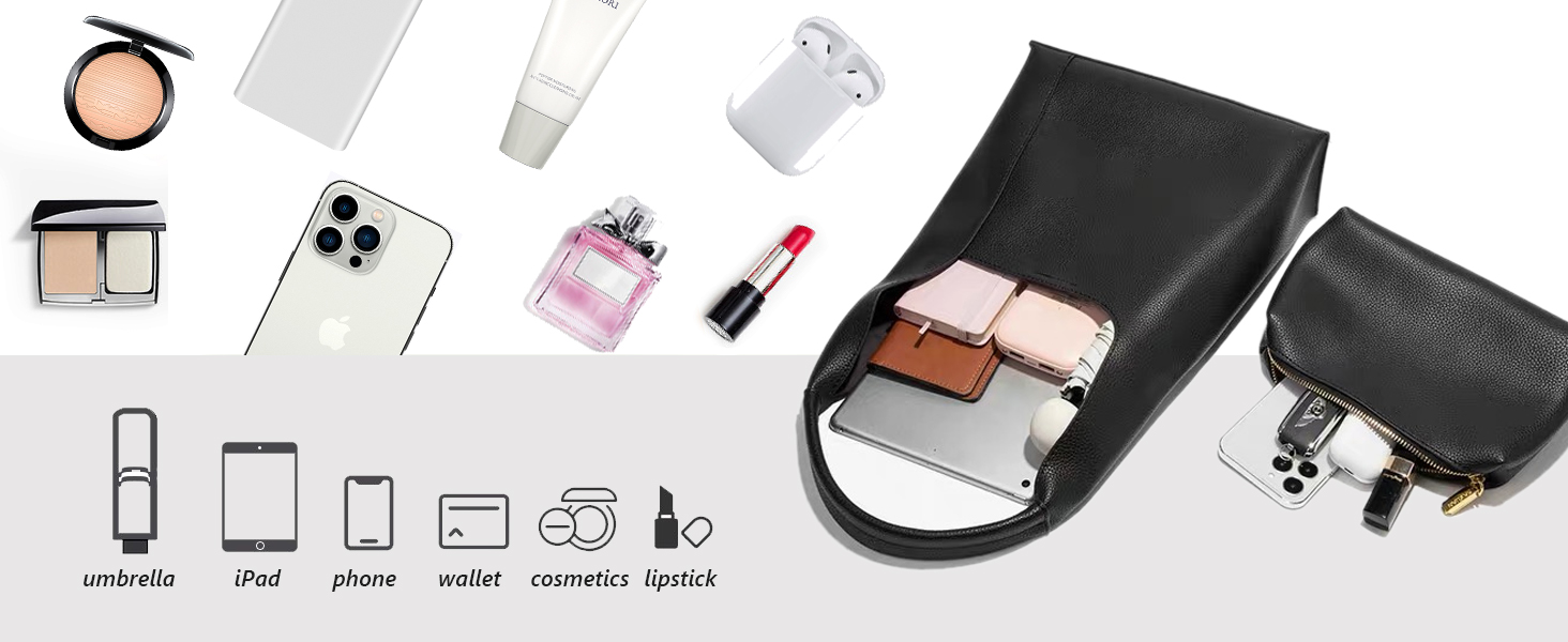 Shoulder Bag for Women Retro Vegan Leather Classic Clutch Tote HandBag