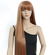 Perücke Blond Lang Gerade 