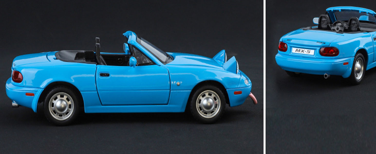 Miata MX5 Toy Car 1/32 Diecast Model Cars, Car Toys for Kids Age 4-7 Miata Gift for Boys Girls