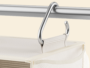 Hanging Closet Organizer and Storage Shelves