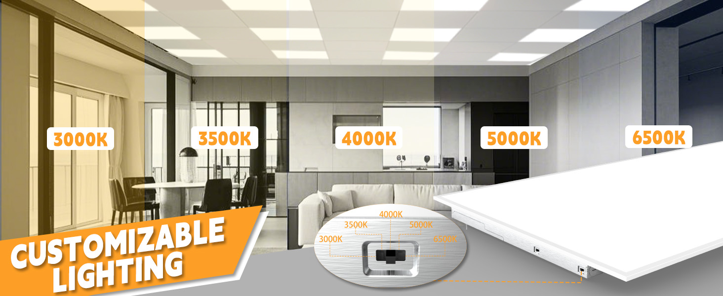 led flat panel light