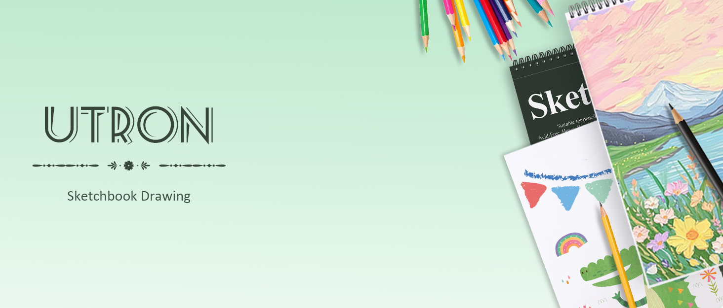 tron 9"x12" Sketchbook Drawing