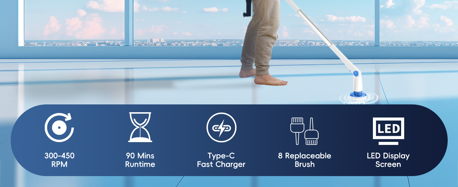 electric cleaning brush