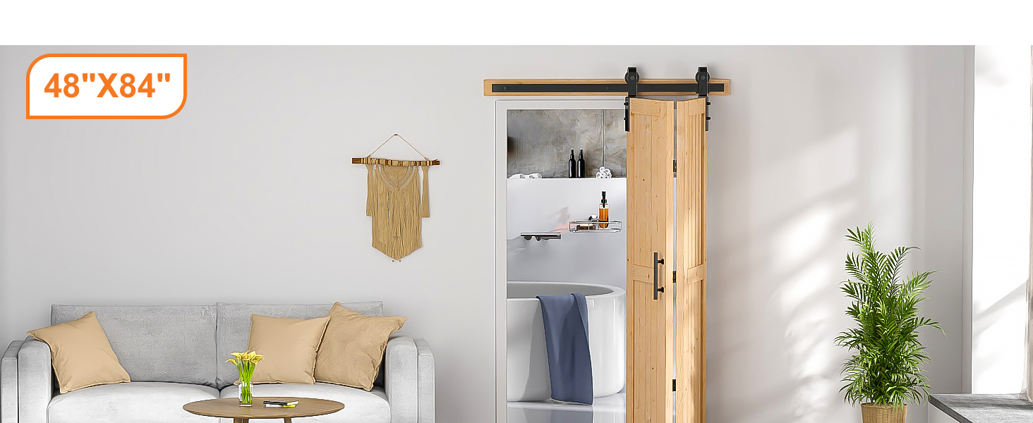 bi-fold barn door