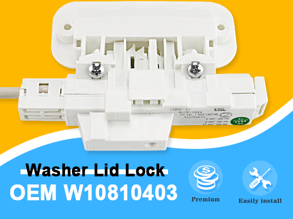 W10787836 Washer Lid Lock Latch 