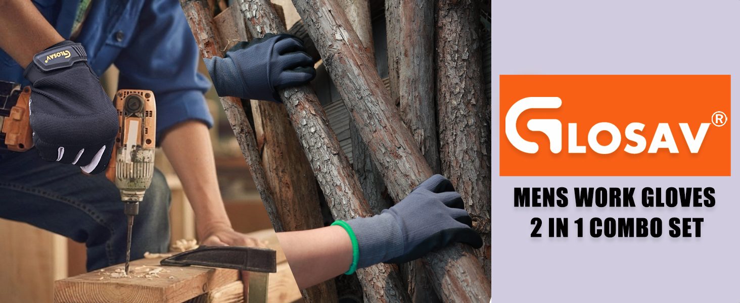 mens work gloves