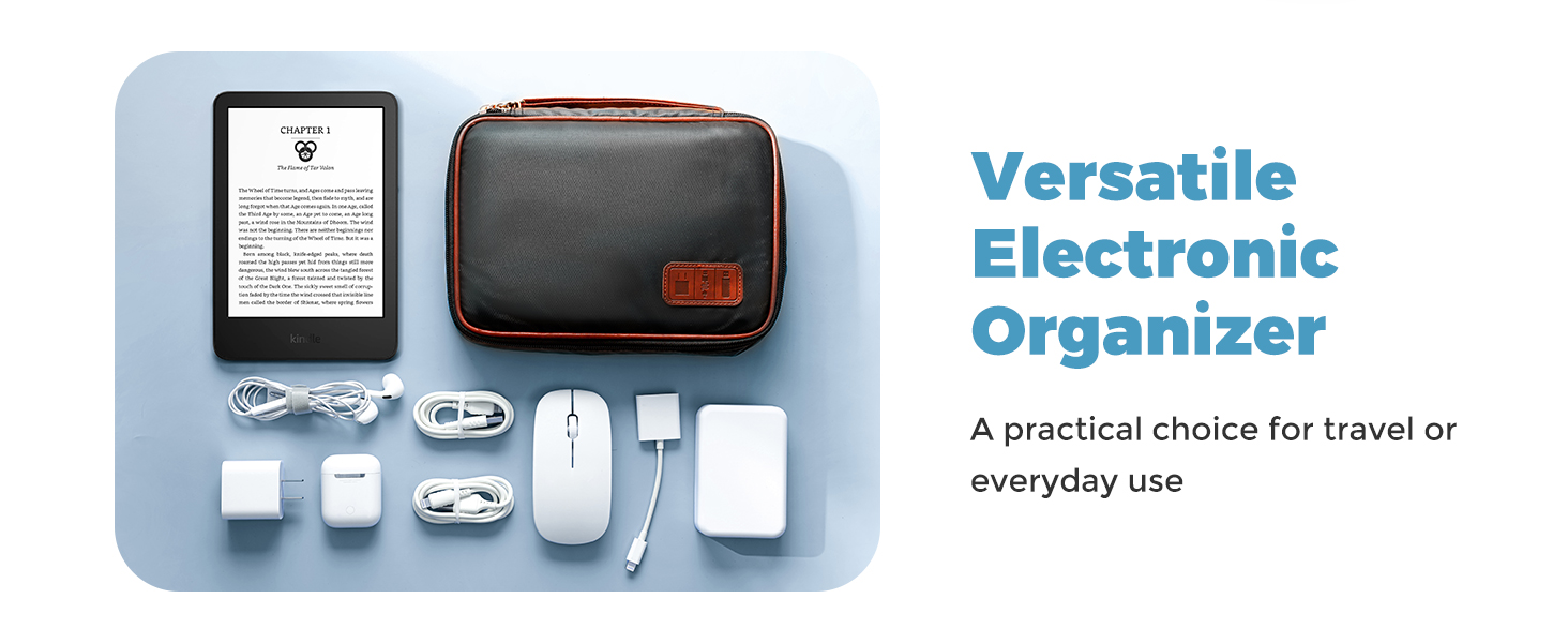 Electronics Organizer Travel Case