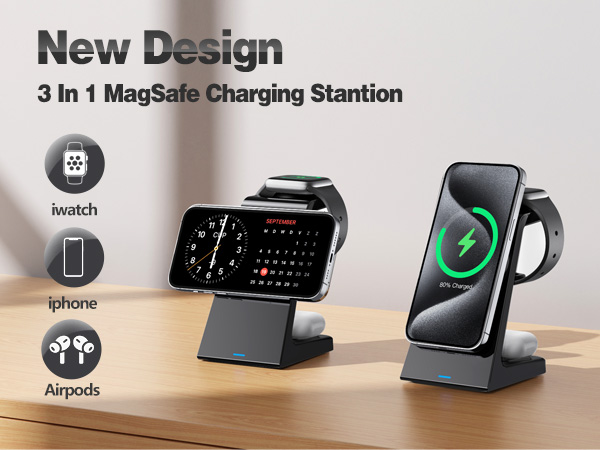 その他 CHARGE PRO3-in-1Wireless Charger MagSafe Belkin's 3-in-1 MagSafe Charger Now Available for Purchase