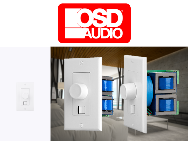 Amazon.com: OSD Audio 300W in Wall Volume Control Knob with