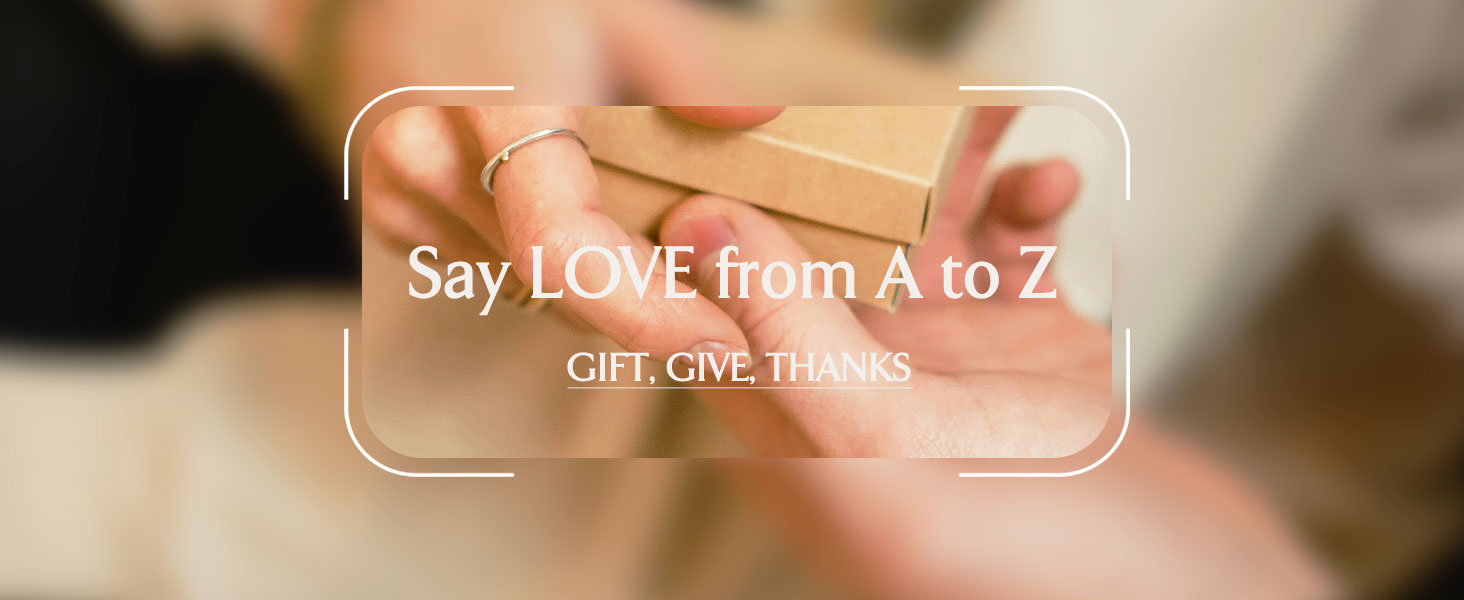 KRFY Gold Heart Initial Necklace for Women