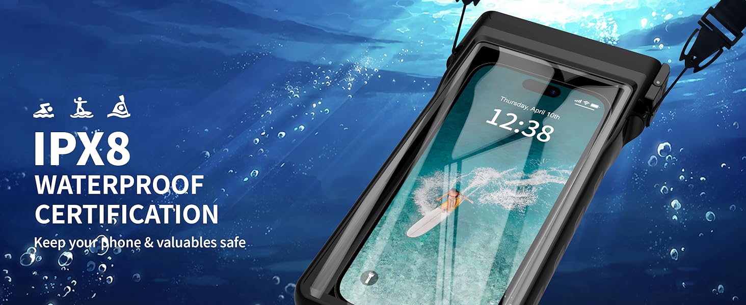 waterproof phone pouch