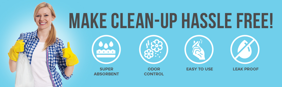 Make clean-up hassle free