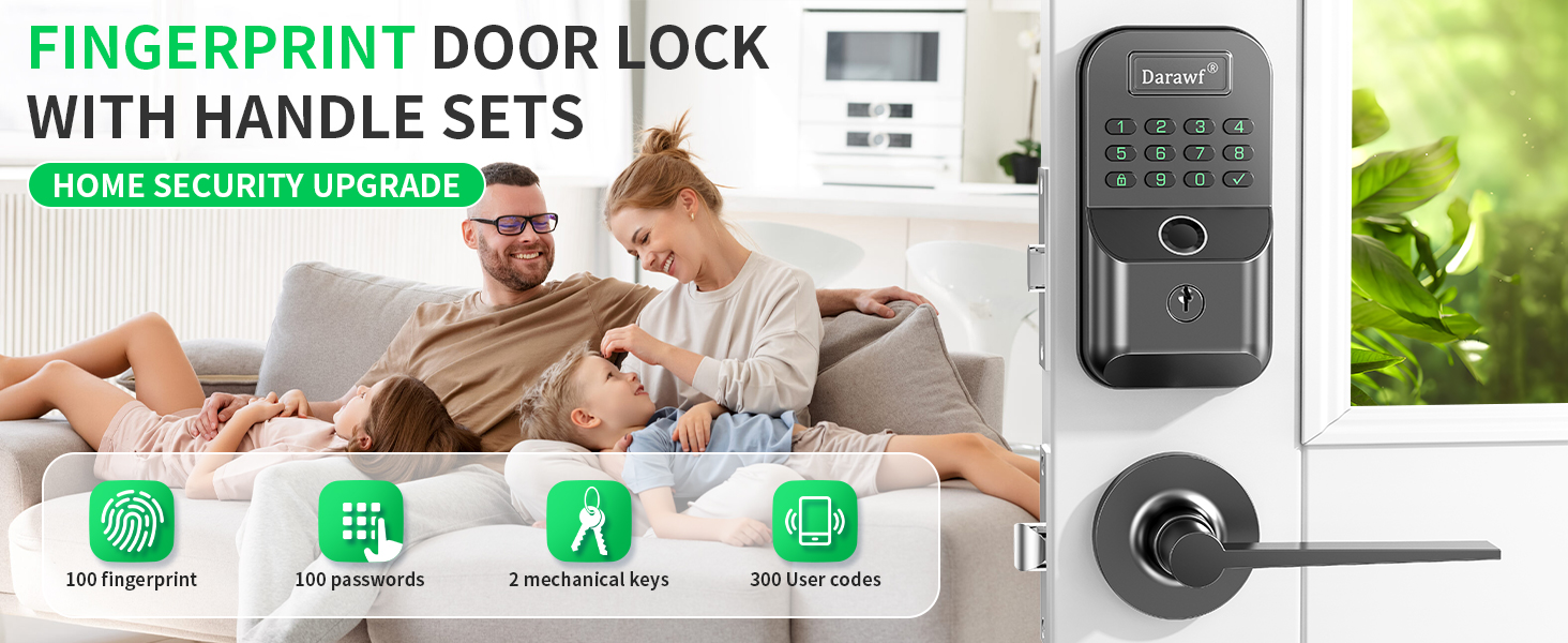 Palm Recognition Keyless-Entry，Keyless Entry Door Lock Deadbolt