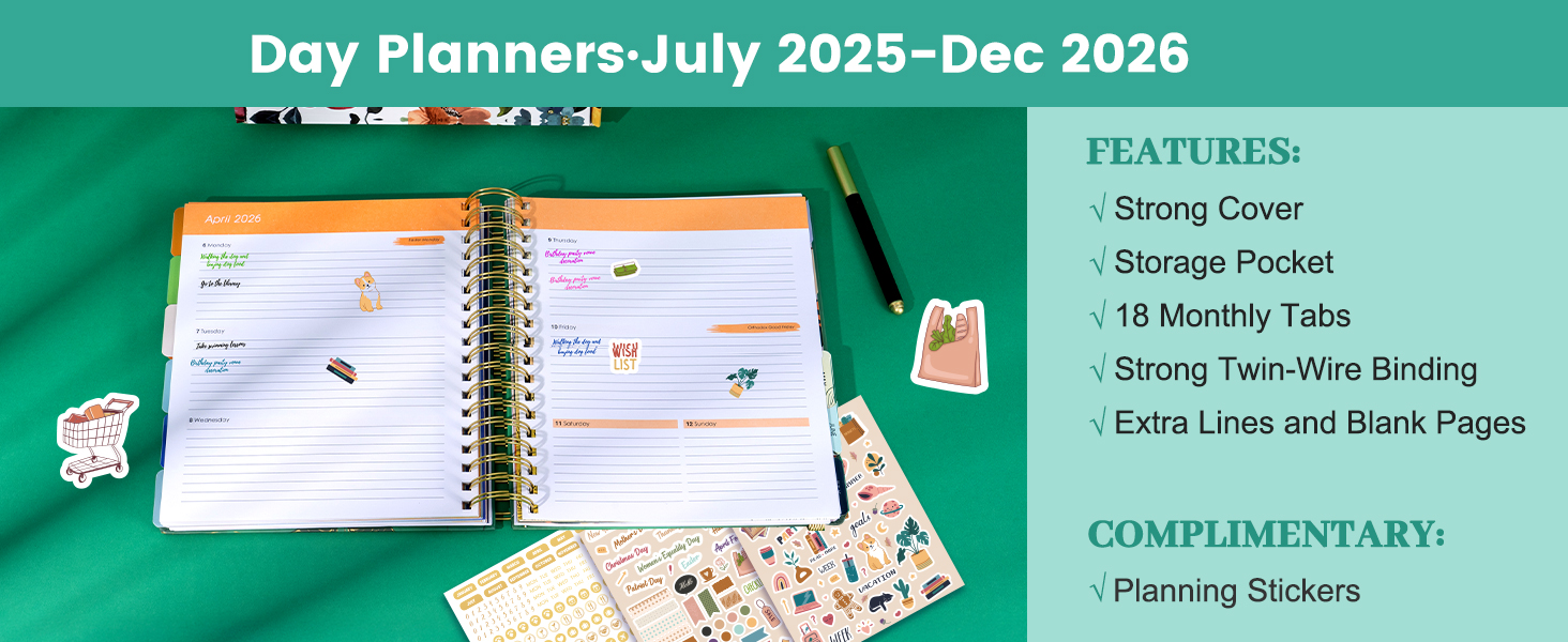 family planner 2025-2026