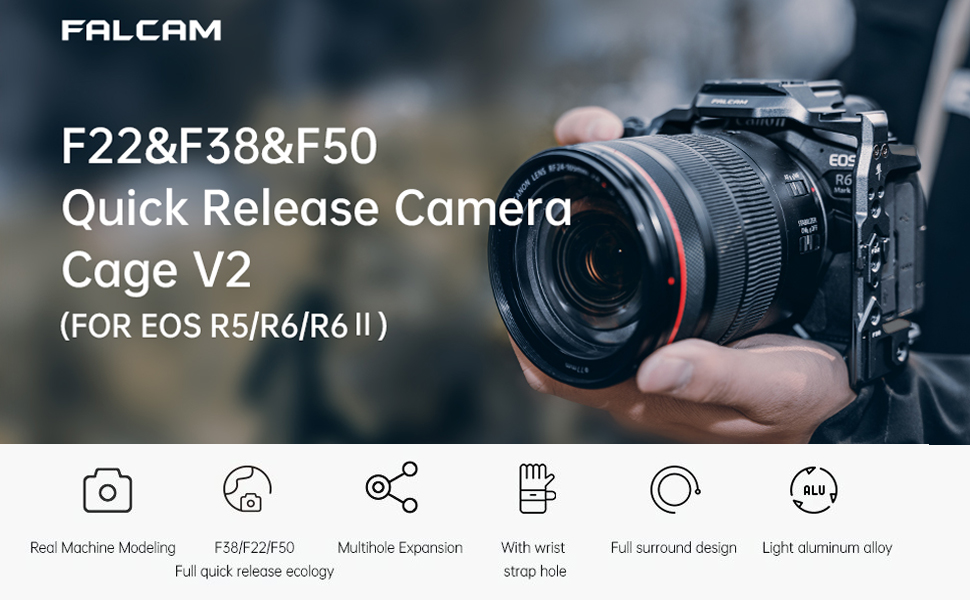 Amazon.com : Falcam F38 F22 F50 Quick Release Camera Cage