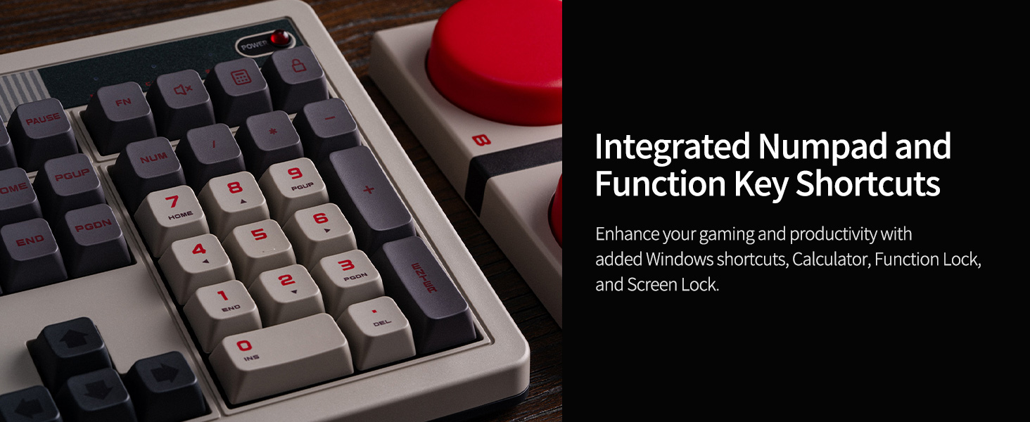 8BitDo Retro 108 Mechanical Keyboard