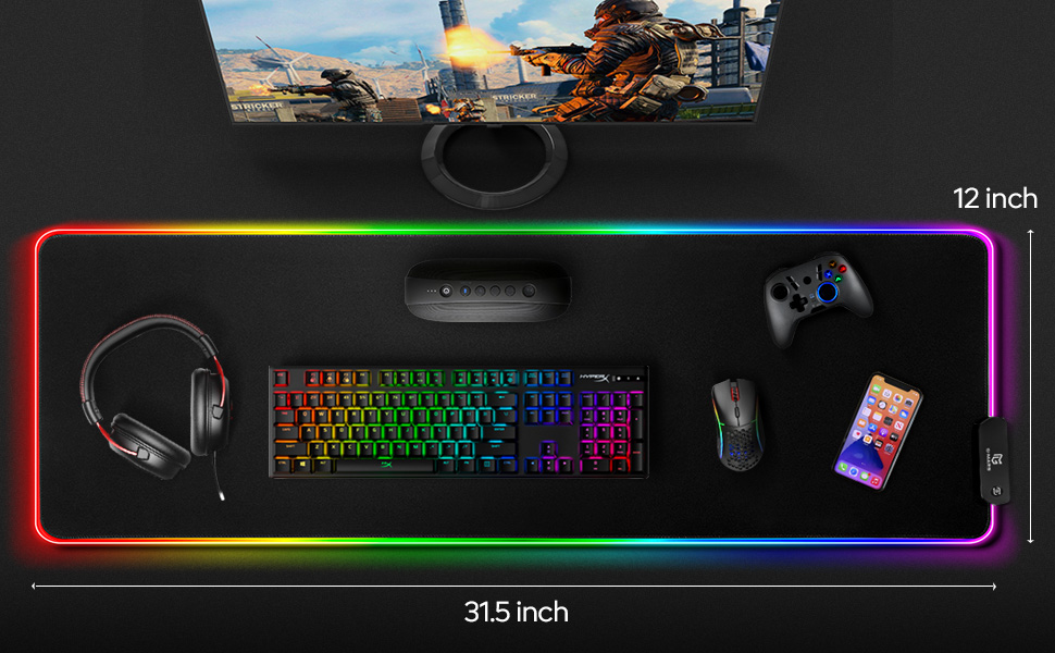 RGB Gaming Mouse Pad