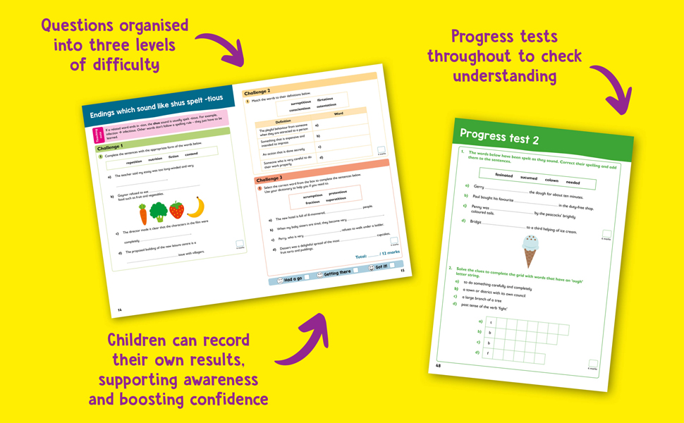 Year 6 Spelling SATs Targeted Practice Workbook for the 2025 tests