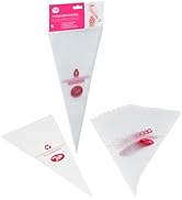 Tala 10 Recycable Strong Icing Bags, Super strong and reuseable, White