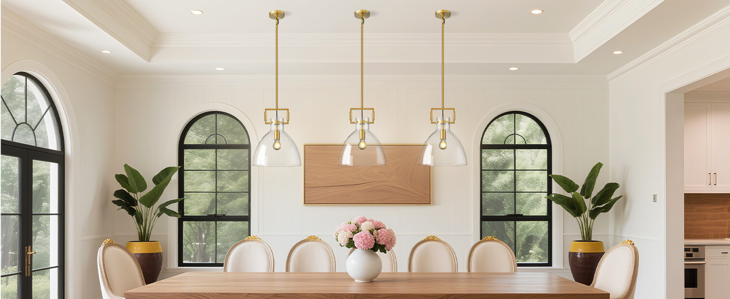 glass pendant light