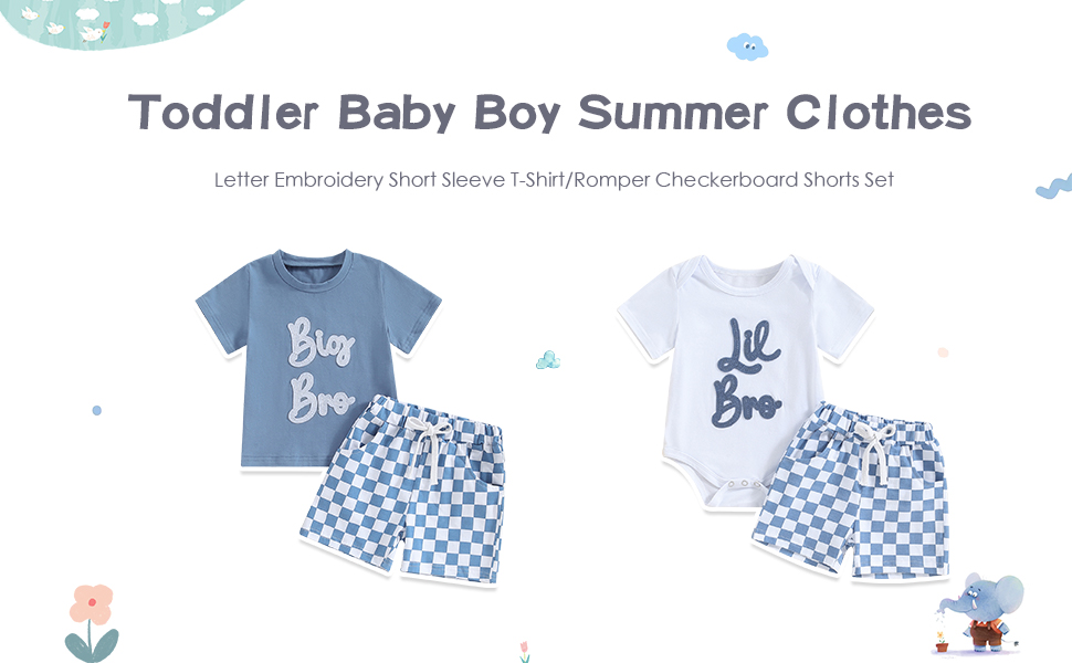 Little brother newborn outfit