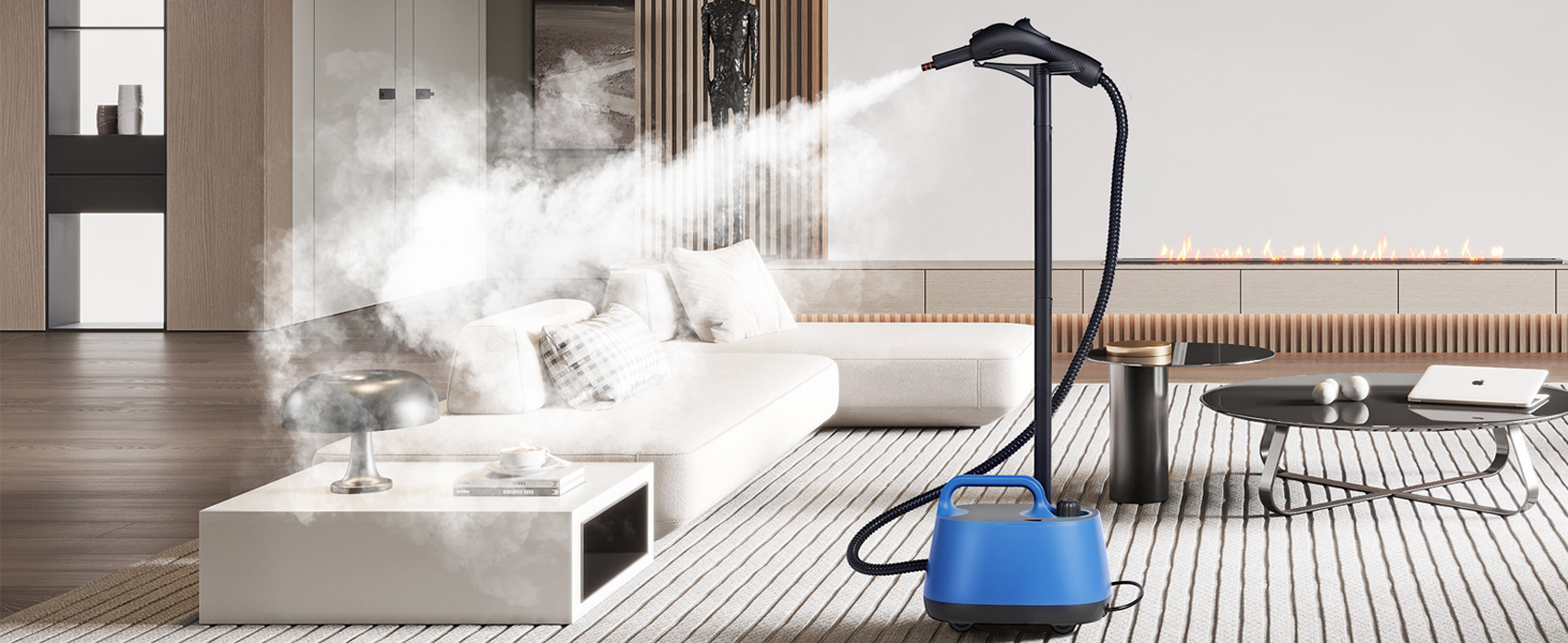 Yshunlai Steam Cleaner, Powerful Heavy Duty Canister