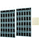 KEEPJOY Classroom Pocket Chart Organizer,Cell Phones Calculator Holder for Classroom with 30 Clea...