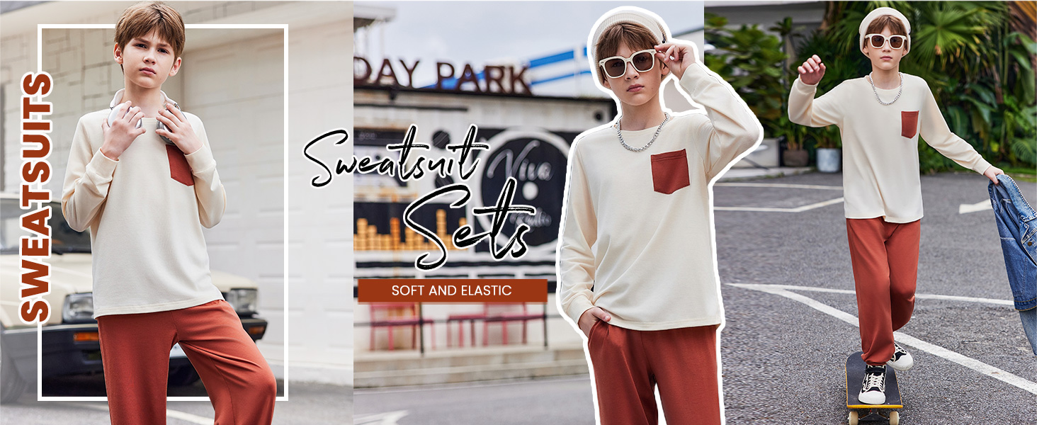 Boys sweatsuit sets